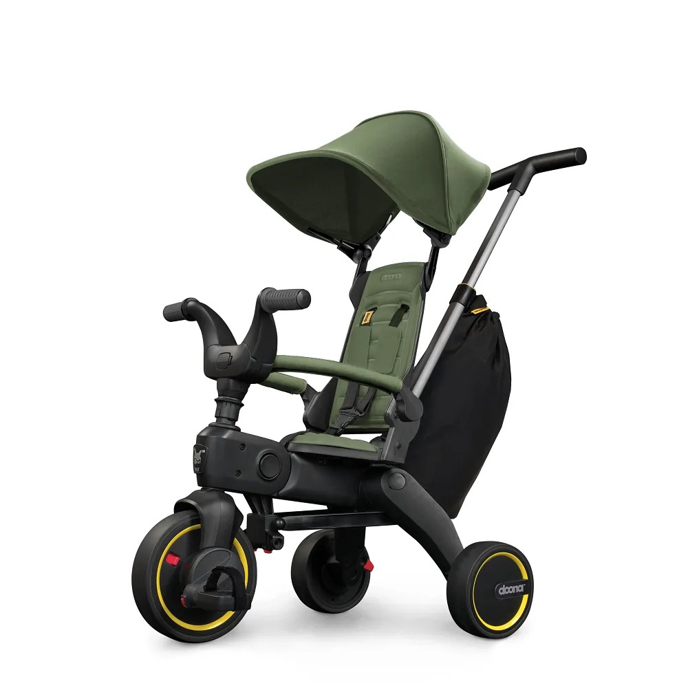 картинка Трехколесный складной велосипед Doona Liki Trike S3 от Компасик.ру гипермаркет детских колясок и автокресел