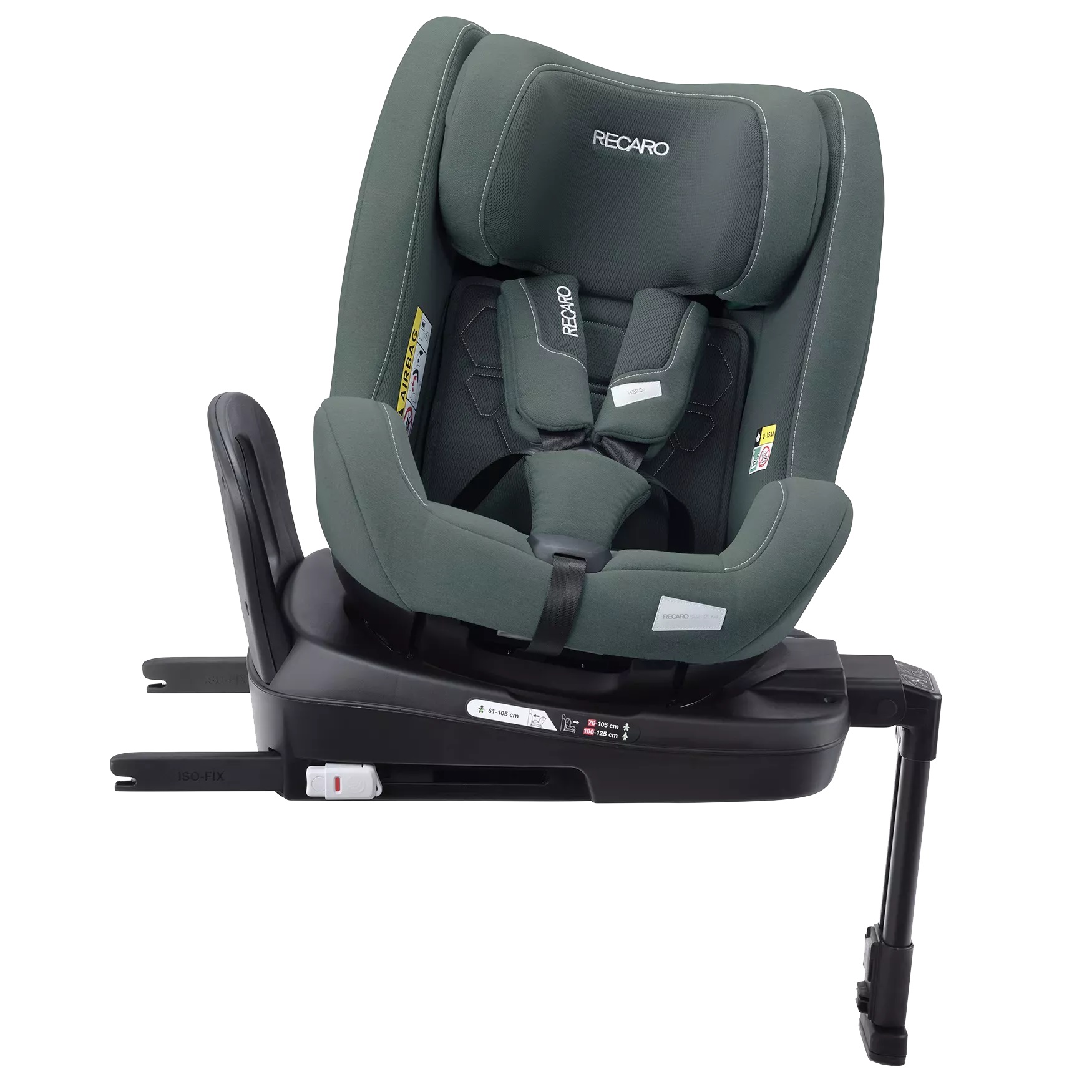 картинка Детское автокресло RECARO Salia 125 KID с 3 месяцев до 7 лет от Компасик.ру гипермаркет детских колясок и автокресел