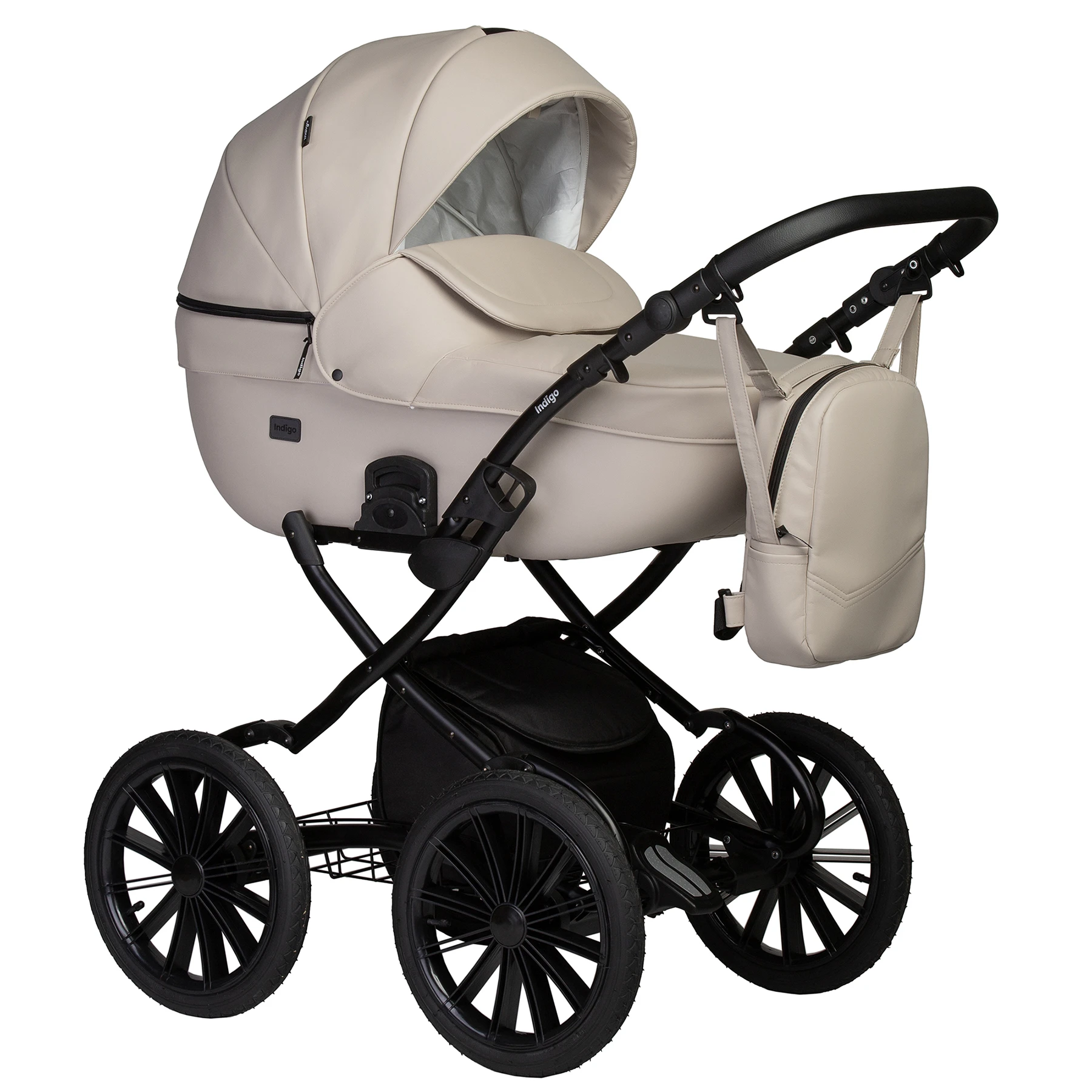 картинка Детская коляска Indigo MIO ECO Plus 14 2 в 1 от Компасик.ру гипермаркет детских колясок и автокресел