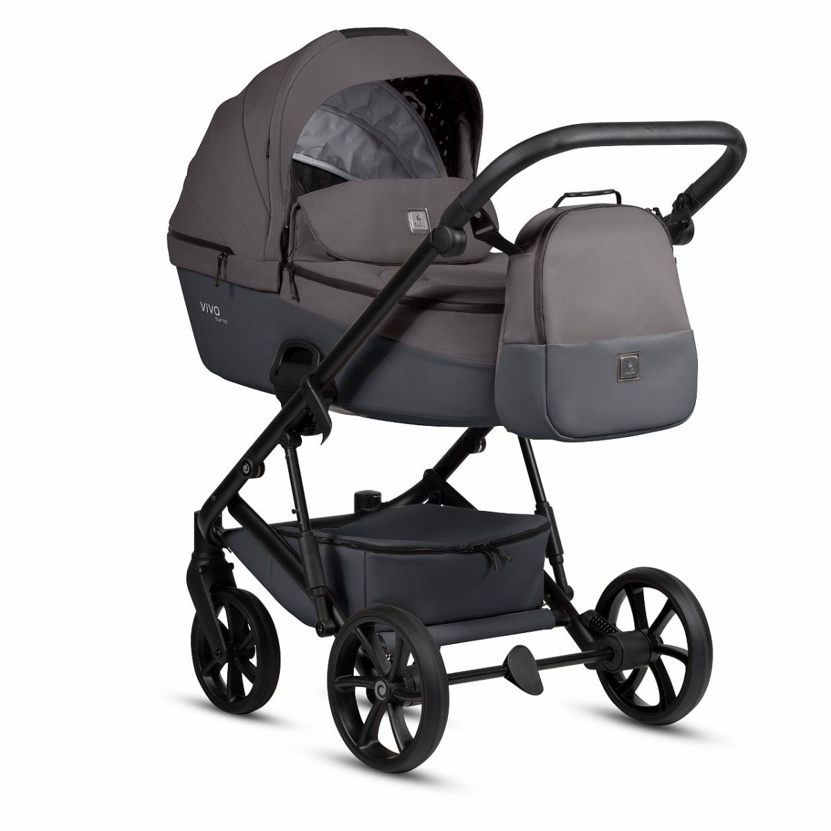 Темно серый