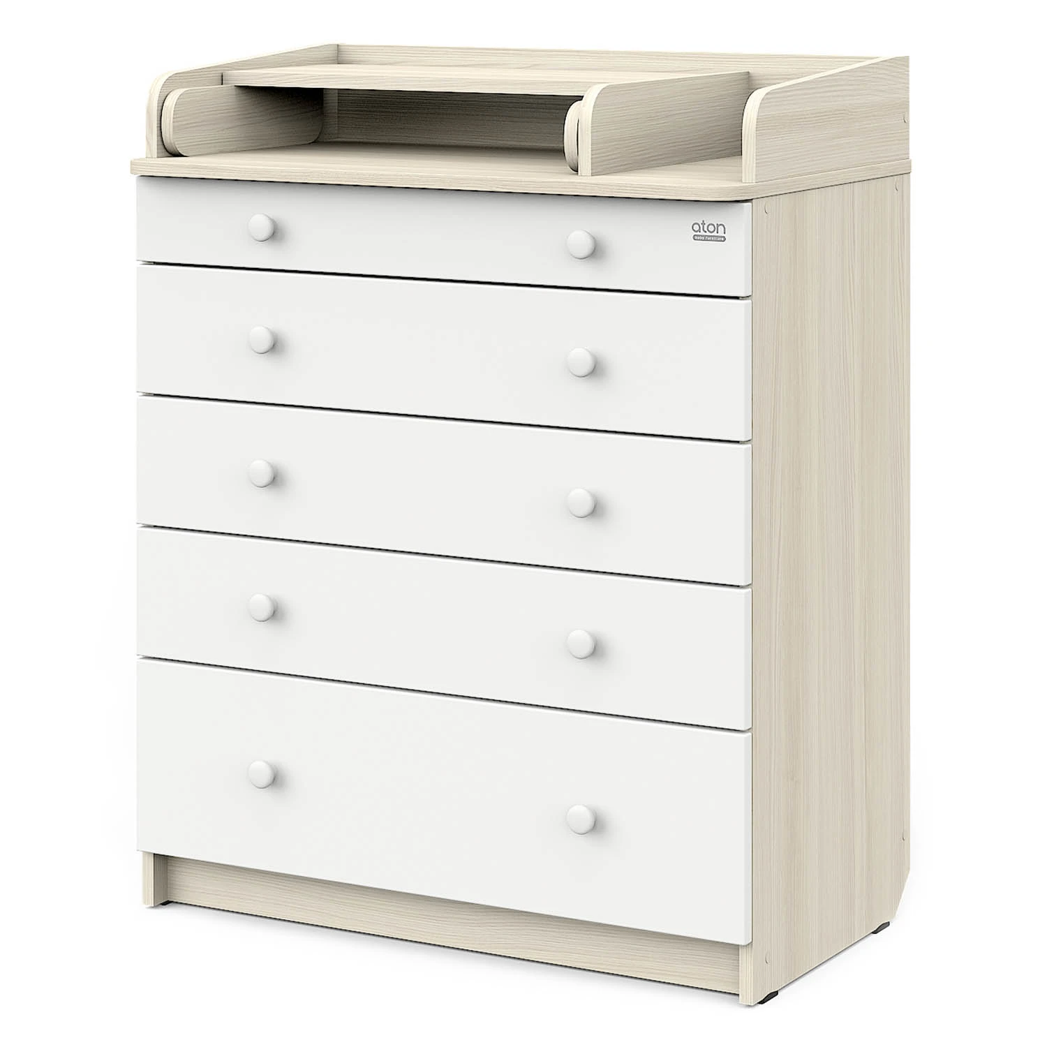 картинка Комод Атон MAKS ЛДСП 800/5 с органайзером от Компасик.ру гипермаркет детских колясок и автокресел