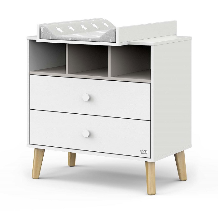 картинка Комод Атон Benny ЛДСП 800/2 от Компасик.ру гипермаркет детских колясок и автокресел