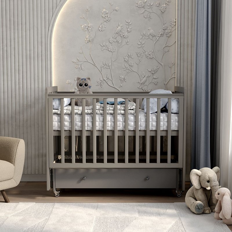 Темно серый