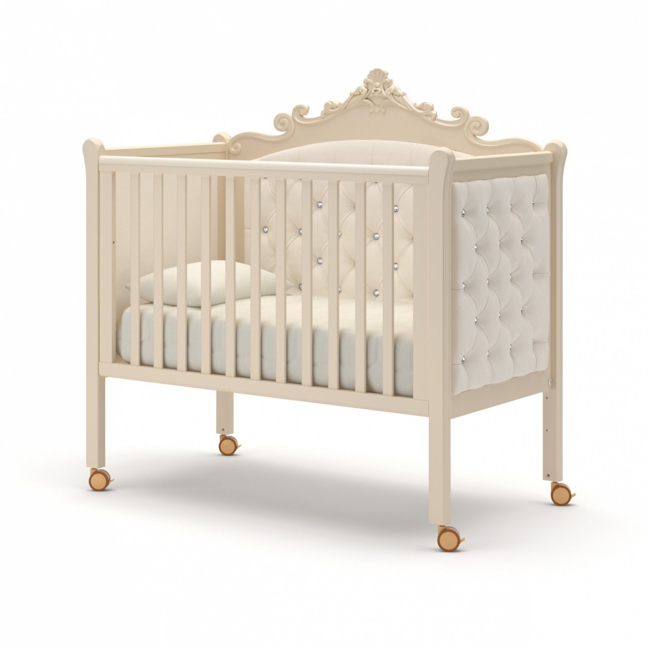 картинка Детская кровать с ящиком Гандылян Лиона от Компасик.ру гипермаркет детских колясок и автокресел