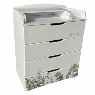 Комод детский с пеленальной доской Indigo Baby Line 800/4 ЛДСП