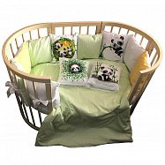 Комплект в кроватку 4 предмета L`Abeille PERFETTO