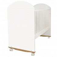 Детская кровать Indigo My Sleepy  (фигур.спин., колесо-качалка)