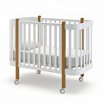 Детская кровать с продольным маятником на колесах Гандылян Молли