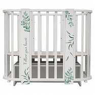 Детская кровать Indigo Green Line 5 в 1 с поперечным маятником