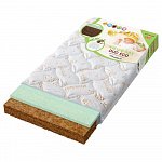 Детский матрас NEWBABY DUO ECO, многослойный стеганный трикотаж (60*119*09)