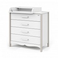 Комод АТОН "Felix" 804 ПВХ с шариковыми направляющими