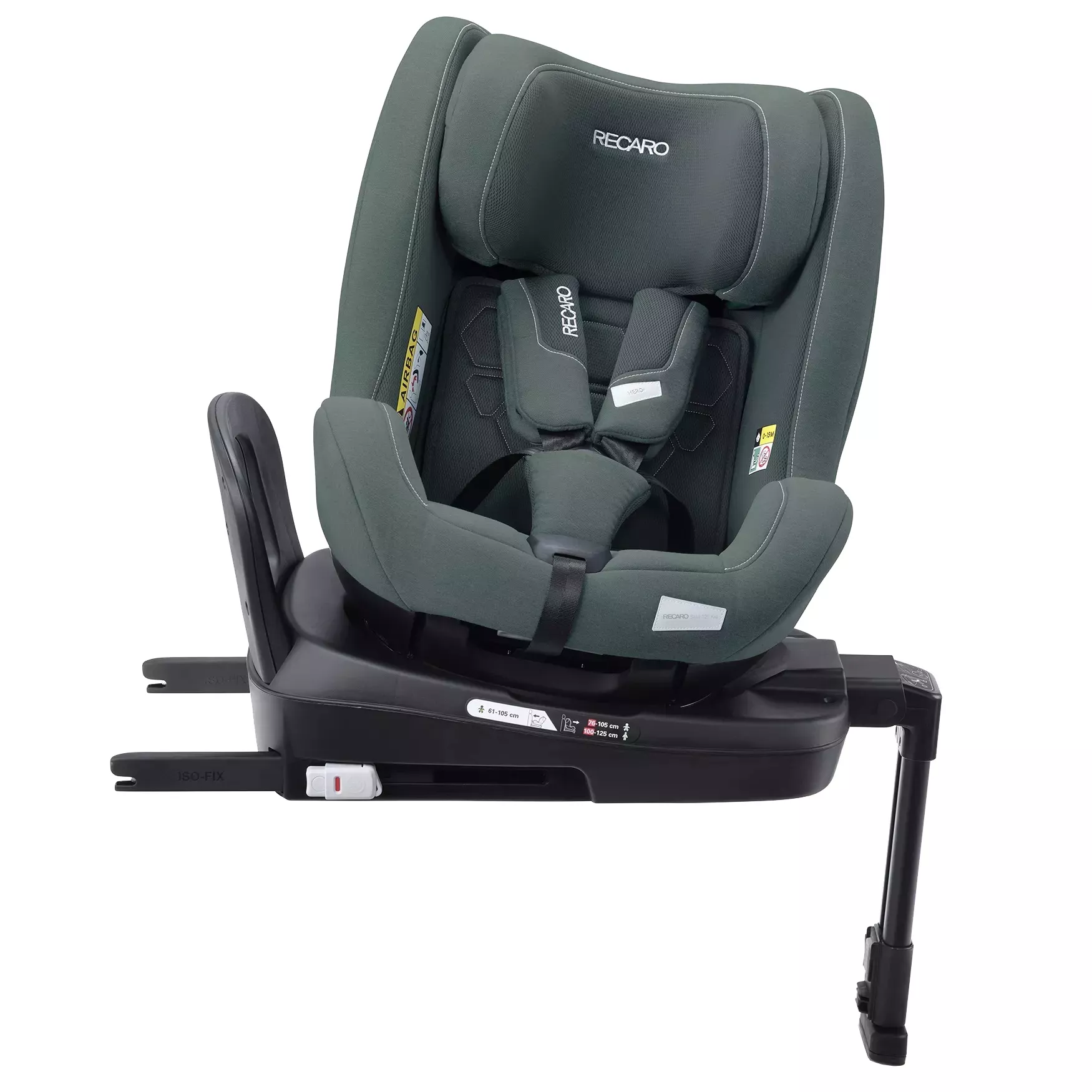 картинка Детское автокресло RECARO Salia 125 KID с 3 месяцев до 7 лет от Компасик.ру гипермаркет детских колясок и автокресел