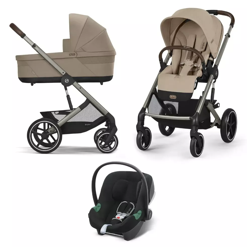 картинка Детская коляска Cybex Balios S Lux TPE 2025 3 в 1 от Компасик.ру гипермаркет детских колясок и автокресел