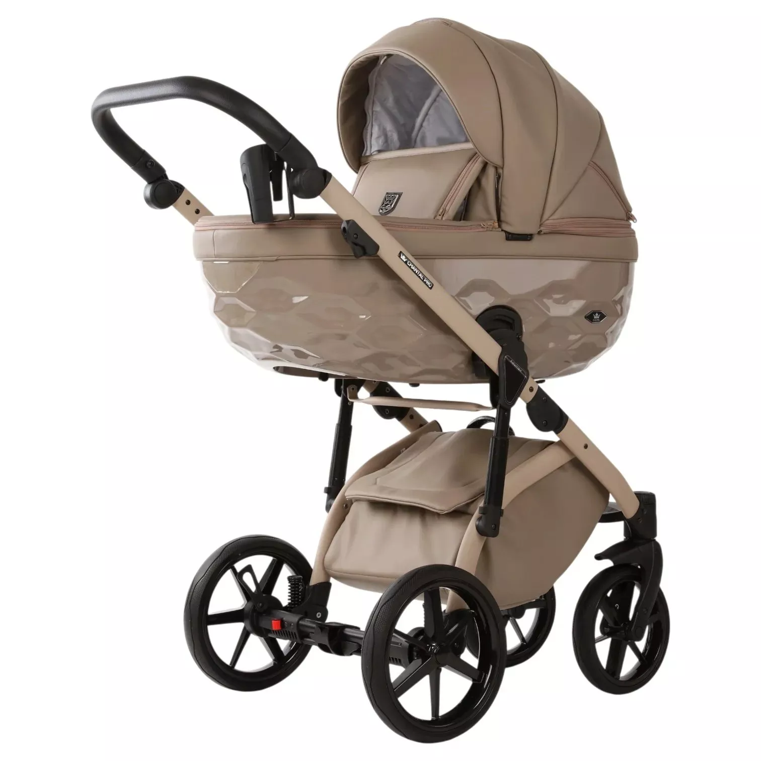 картинка Детская коляска Adamex Chantal Pro Natura 2 в 1 от Компасик.ру гипермаркет детских колясок и автокресел