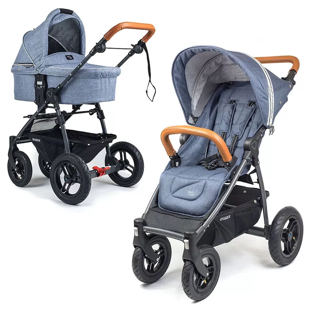 Детская коляска Valco Baby Quad X 2 в 1 по цене 55197 руб. в гипермаркете  Компасик в Санкт-Петербурге