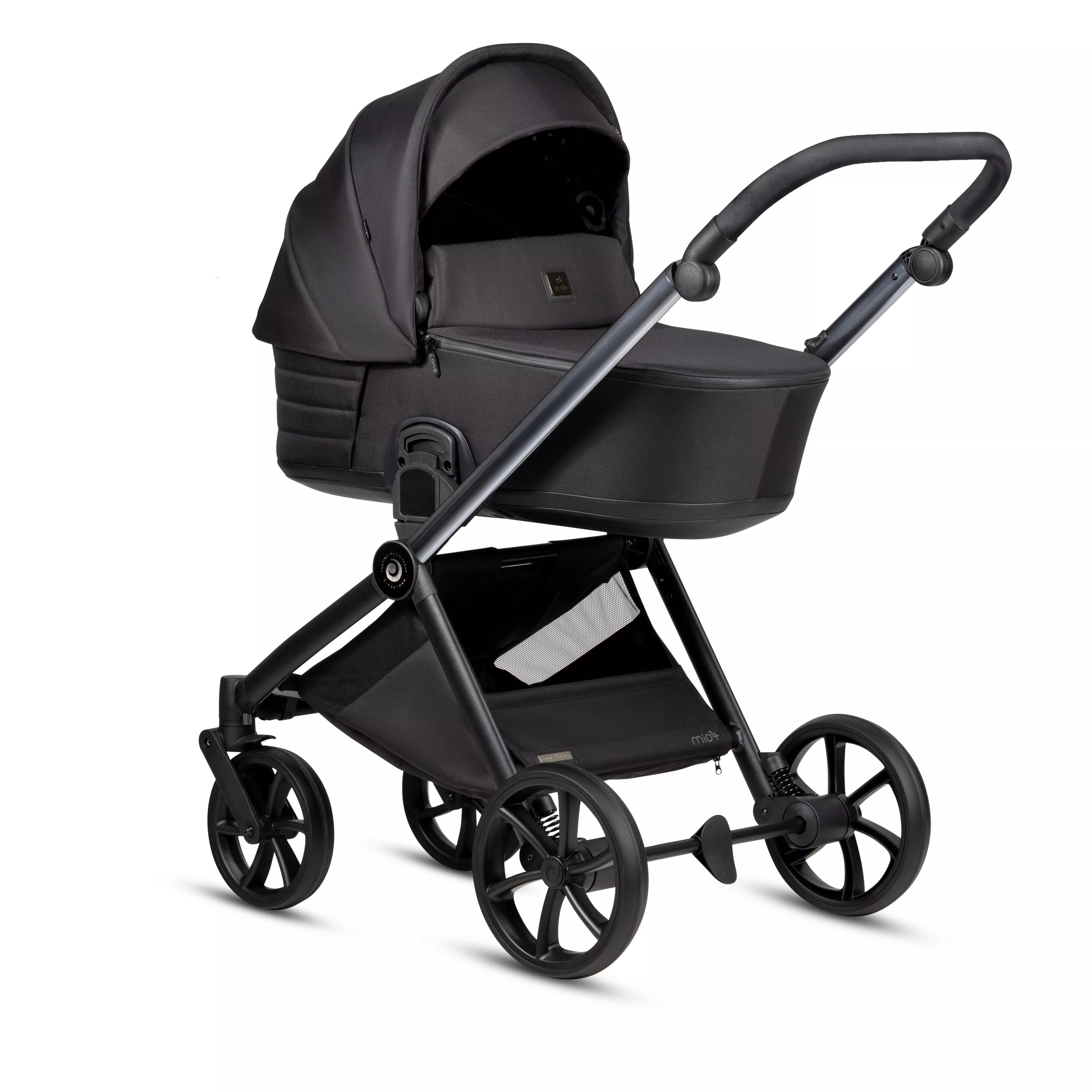 картинка Детская коляска Tutis MIO 3+ BLACK EDITION (NEW) 2 в 1								 от Компасик.ру гипермаркет детских колясок и автокресел