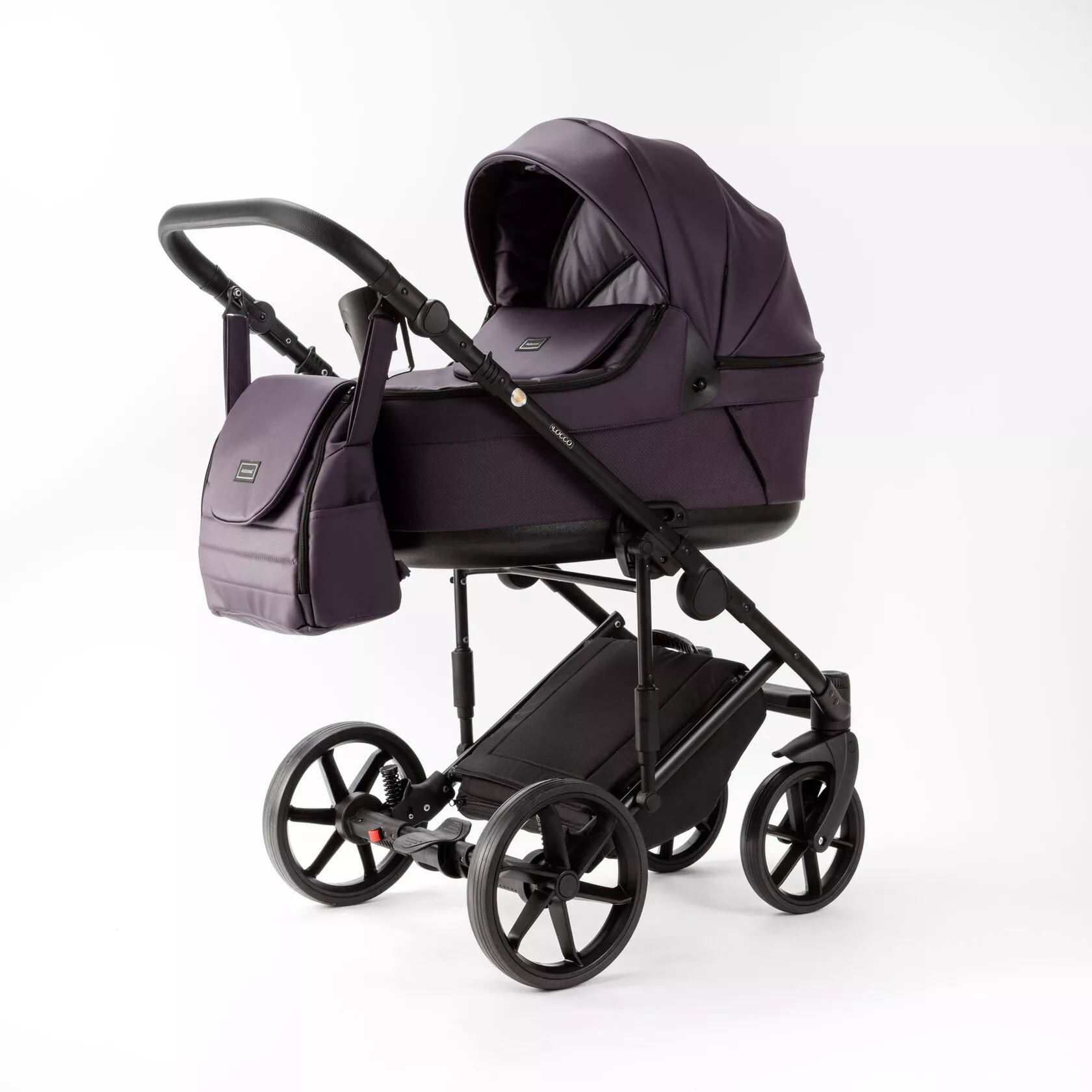 картинка Детская коляска Adamex Locco Light Deluxe 2 в 1 от Компасик.ру гипермаркет детских колясок и автокресел