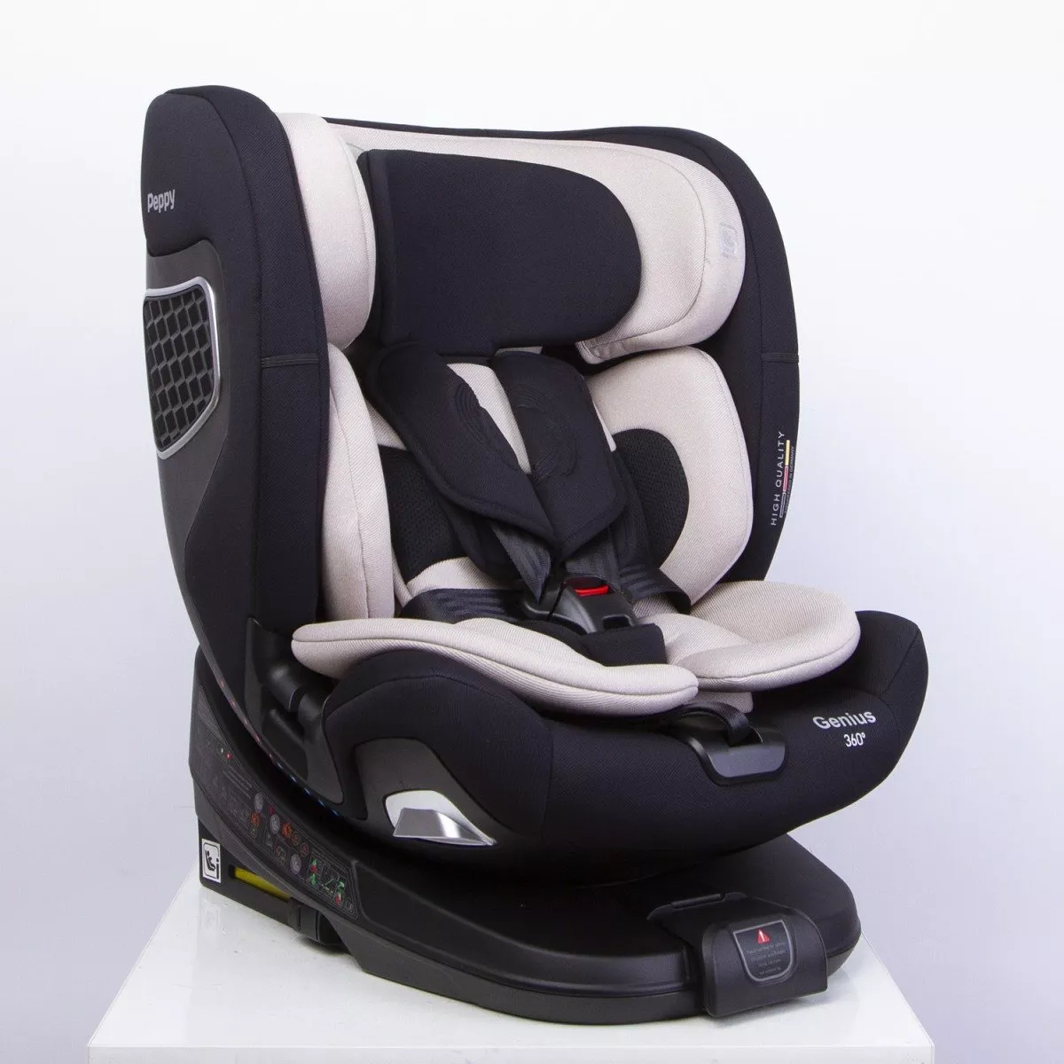 картинка Автокресло Peppy Genius 0-36 I-Size от Компасик.ру гипермаркет детских колясок и автокресел